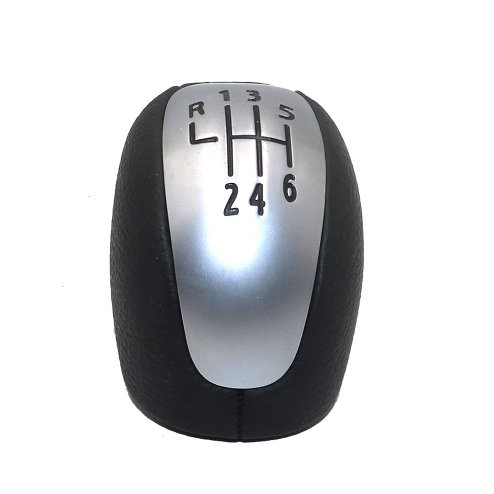 KOEHXJ Shift Gear Knob Cover for Koleos I for MK1 2007-2016 Manual Gearbox Handle 6 Speed Gear Shift Knob Boot Lever(Black)