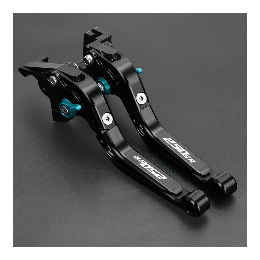 Gfjvcgjru Green Motorcycle Brake Clutch Levers Adjustable Folding Handlebar For Cf Moto 250Sr 250 Sr 2020 2021 2022 2023 Motorcycle Accessories Brake Clutch Levers
