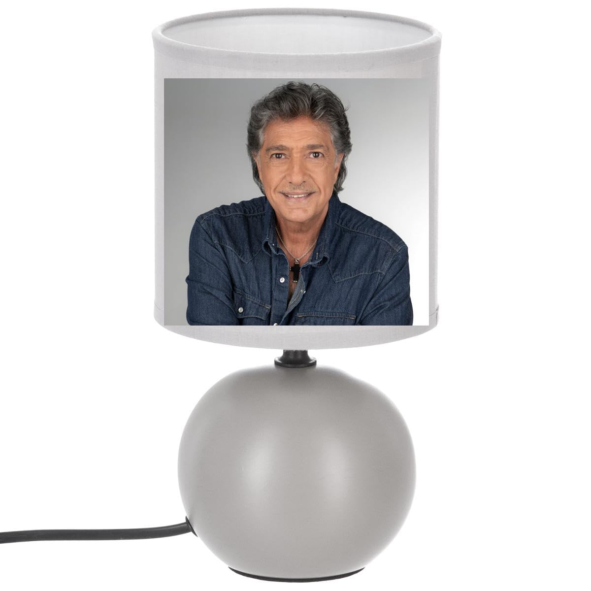 FREDERIC FRANCOIS L'idée All Lampe de chevet Gris Clair
