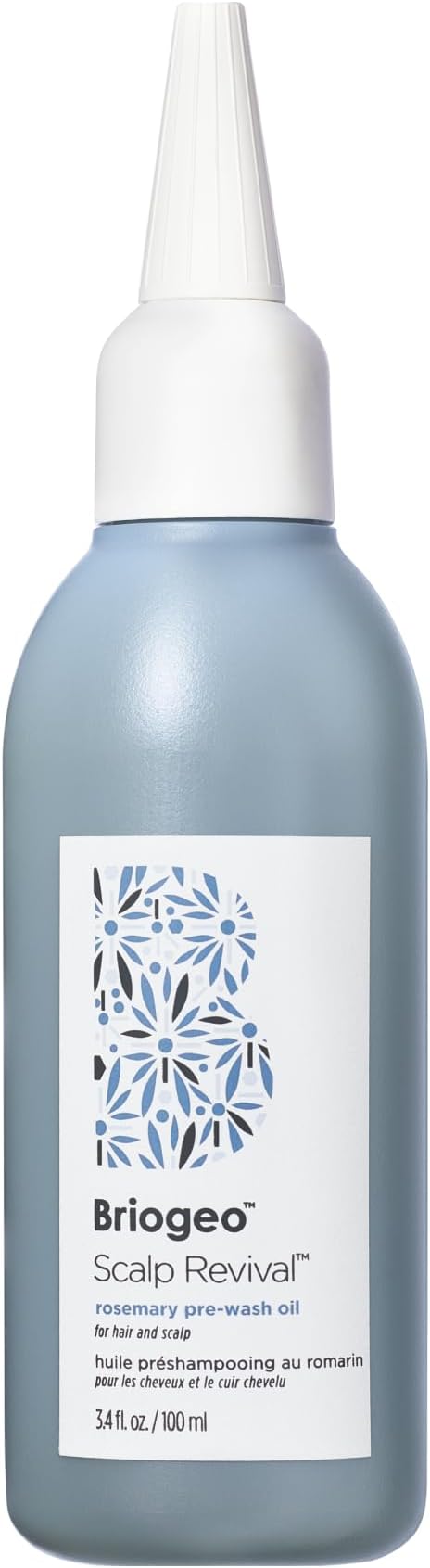 Scalp Revival Rosemary Pre-Wash Oil | Moisturizing Scalp Treatment for Dry, Flaky, or Itchy Scalp | Strengthens Hair & Soothes Scalp | Vegan & Cruelty-Free