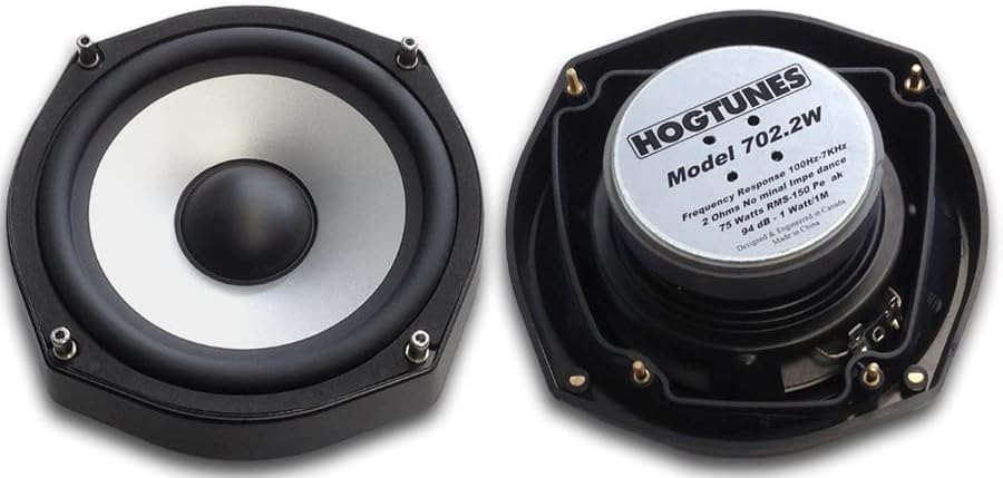 Miniatura 2 de Hogtunes Kit de woofer FL-7W de 7" para modelos Harley-Davidson Touring con bajadores de carenado ventilados