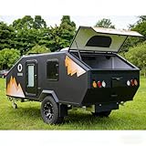 Off Road Teardrop Trailer - Reinforced Frame with Independent Suspension, All-Terrain Tires & High Clearance for Remote Boondocking and Overlanding Adventures