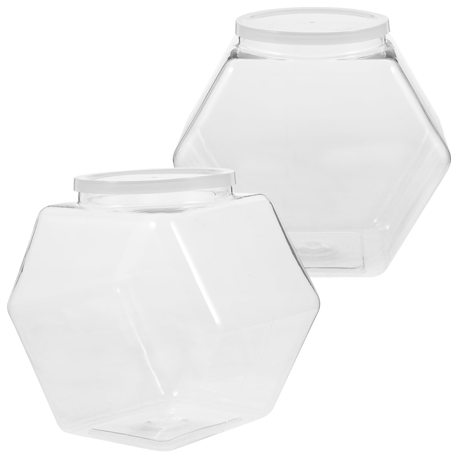 Bocaux hexagonaux Balacoo pour organiser la conservation des aliments