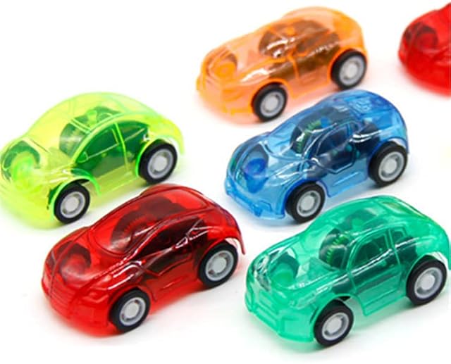 TSHAOUN 20 Pieces Pull Back Cars, Girls and Boys Kids Play Car Set, Mini Push and Go Car Toy, Vehicle Car Toys for Boys Toddlers,Party Bag Fillers Toys for Kids Birthday Party Gift (Random Color)