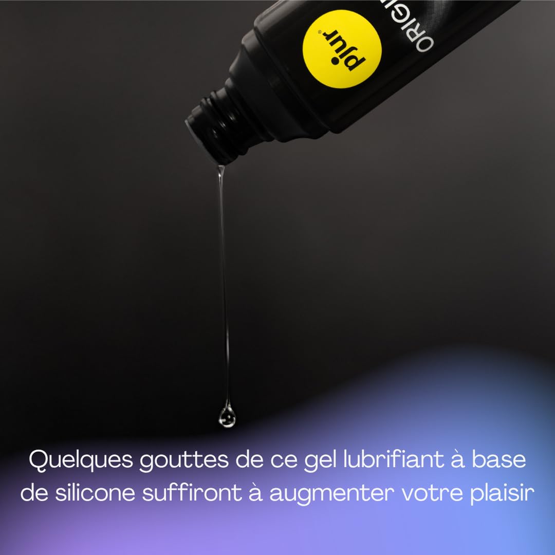 pjur ORIGINAL - Gel lubrifiant supérieur à base de silicone - Lubrification longue durée, sans coller - Très généreux (500ml)