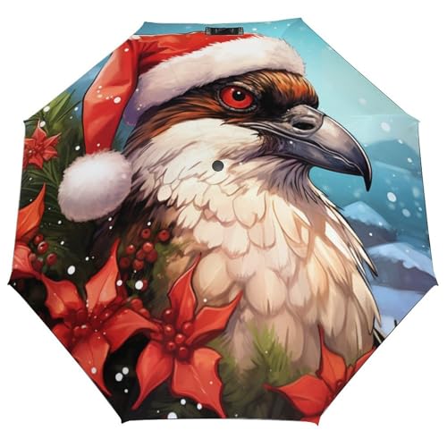 Parapluie de Noël pliable coupe-vent UFunhome pour rester au sec