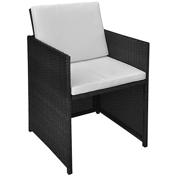 Amazon.com: ROMHZKS 3 Piece Bistro Set with Cushions Poly