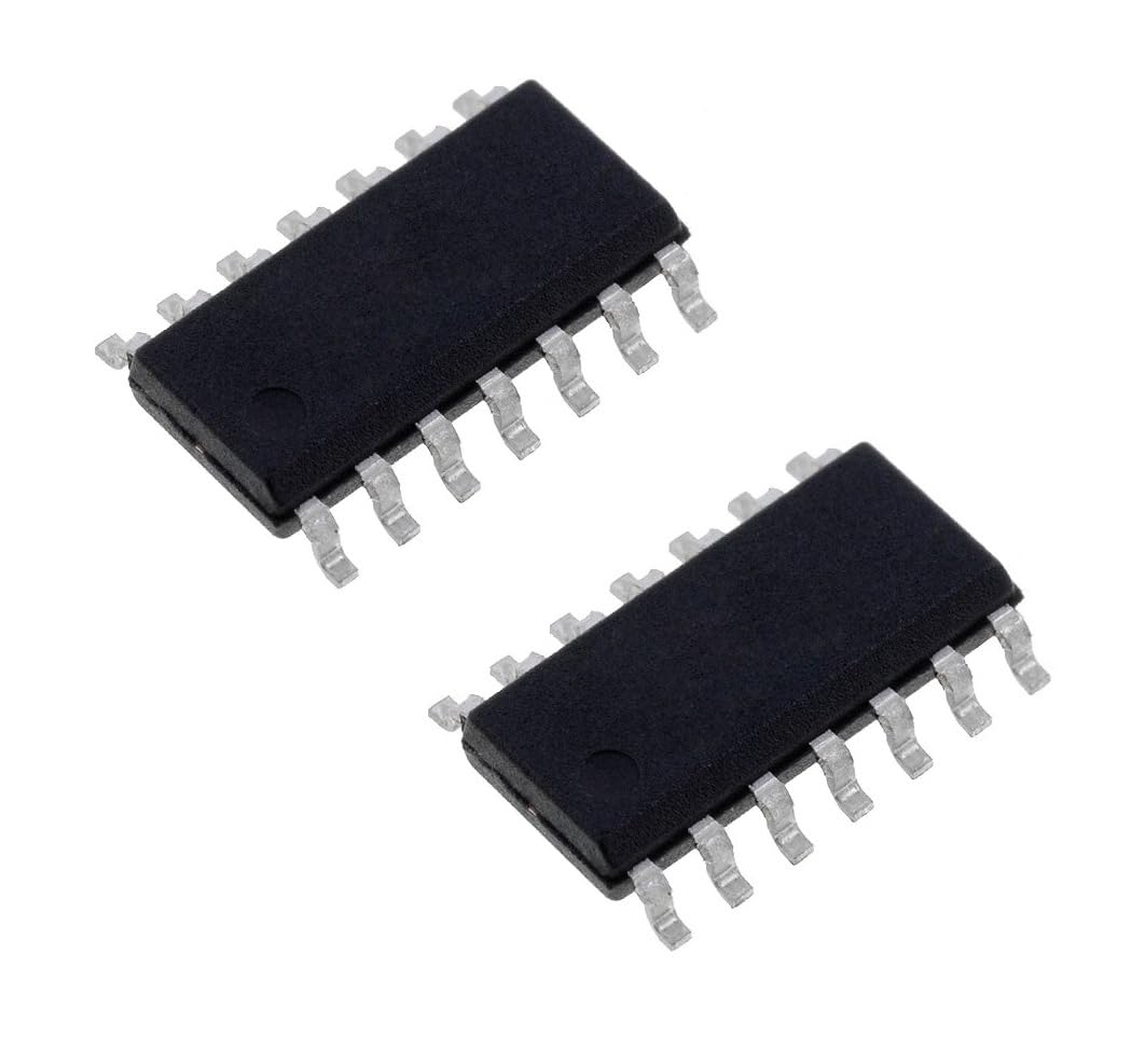 74HC86 Quad 2-Input EXOR Gate IC SOIC-14 Package - Pack Of 2