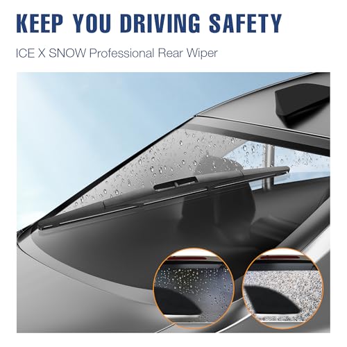 Icexsnow IXS2617-14B-GJ 26 Inch+17 Inch+14 Inch Silicone Windshield Wiper Blades Replacement thumb #6