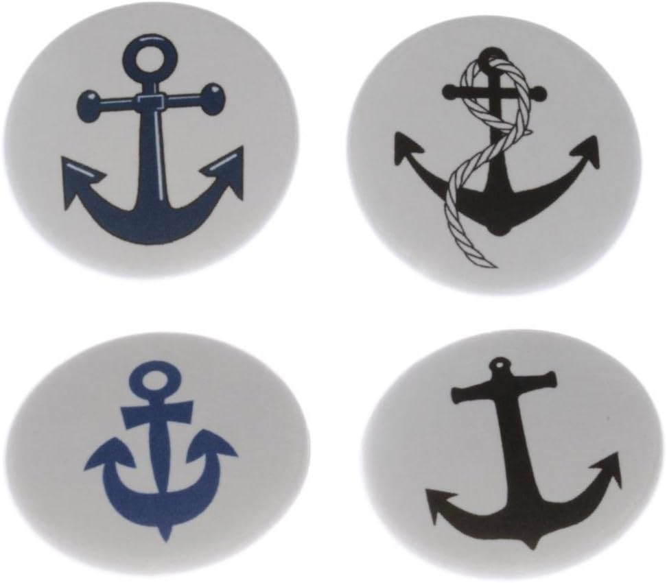 Set of 4 ANCHORS Anchor Boat Yacht Sea Nautical