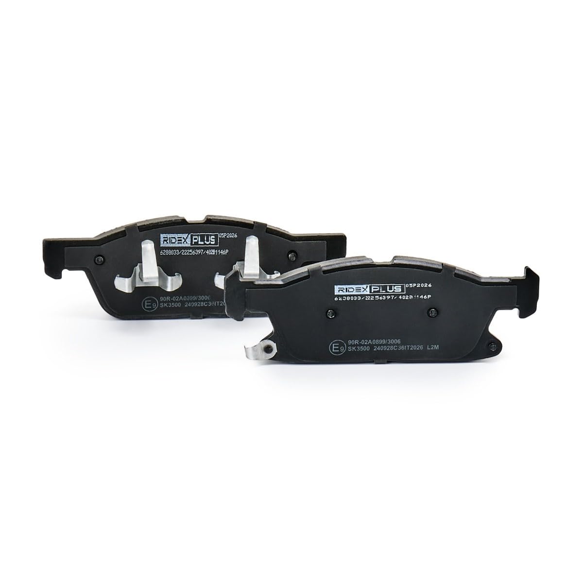 RIDEX PLUS 402B1146P Juego para eje Juego de pastillas de freno Delantero Compatible con FORD Kuga Mk3 DFK