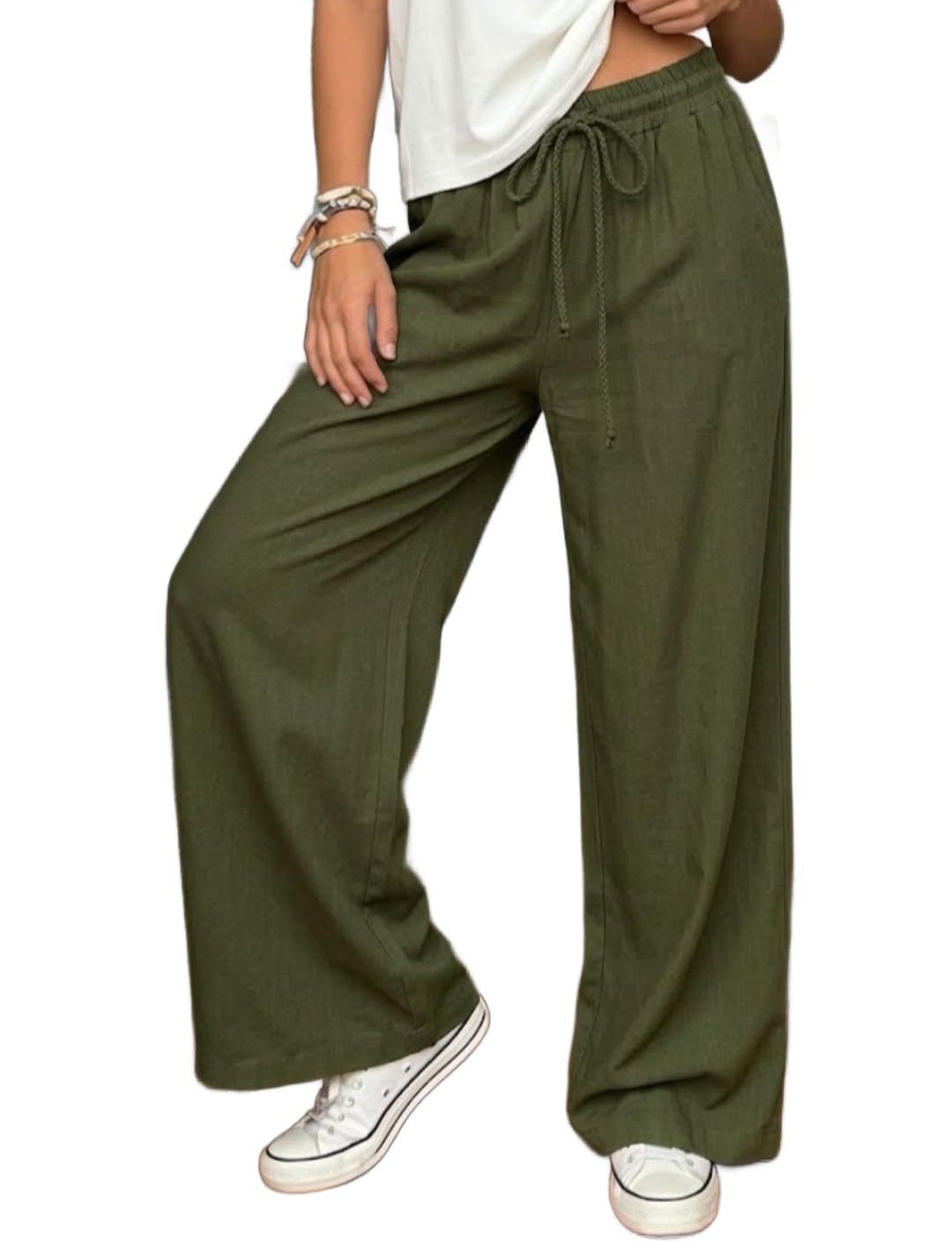 dockstreet Track Pant for Women || Baggy Fit || Track Pants || Full Elastic Jogger Track Pant ||-picture-51