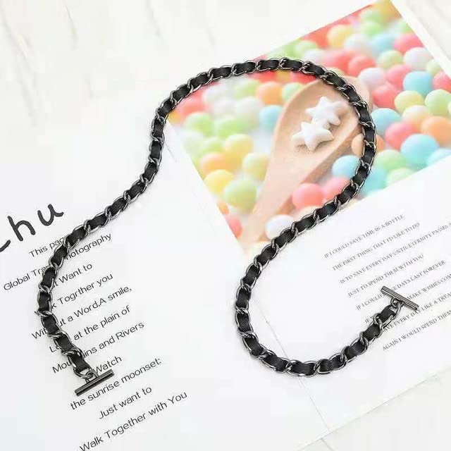 DINGDE 80/100/120/140cm Bag Chain Accessories Diagonal Span Metal Women's Bags Shoulder Strap Versatile