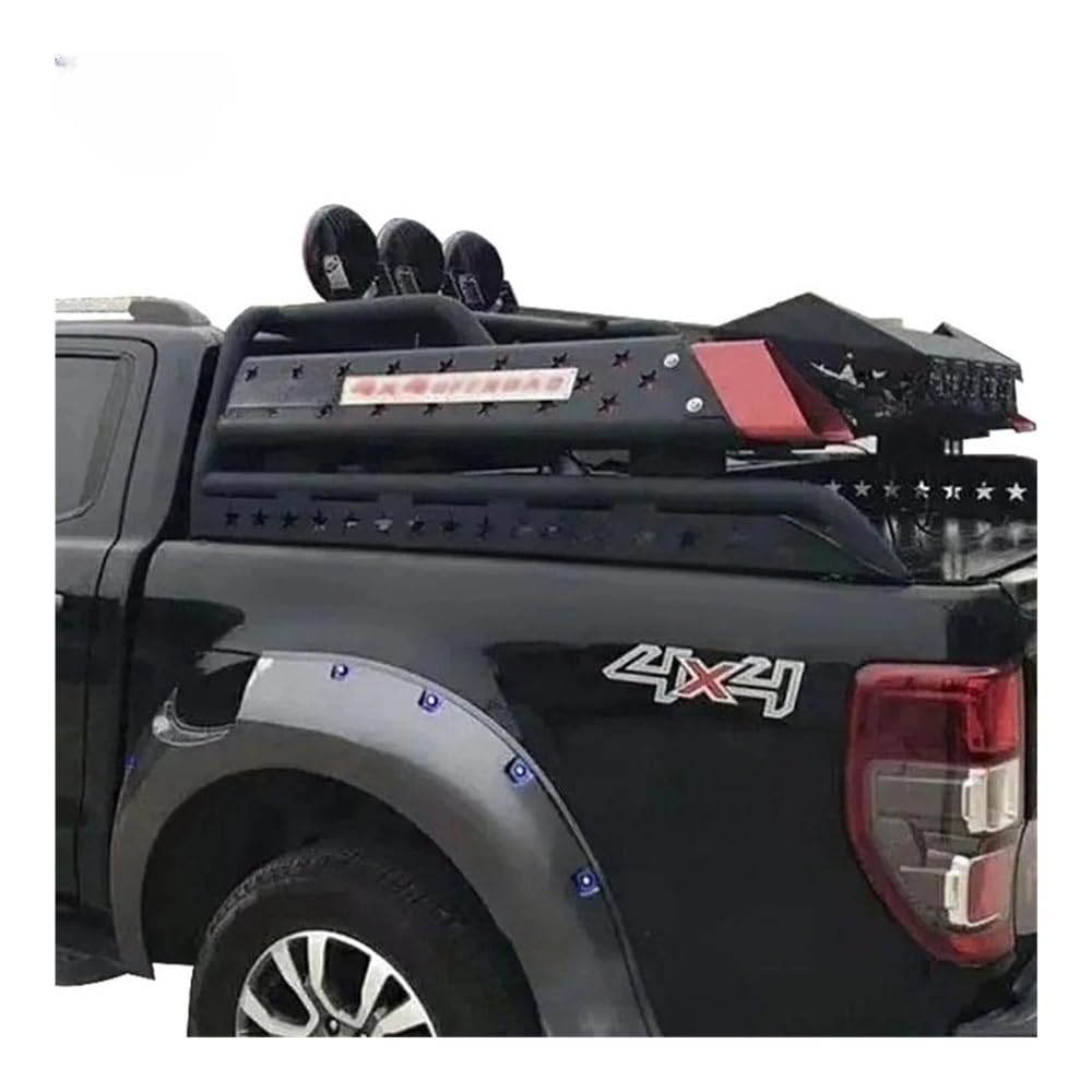 Überrollbügel, Überrollbügel, Pickup Truck 4X4 Offroad-Zubehör, Überrollbügel mit Dachgepäckträger, kompatibel mit Tundra 2014+, langlebiges Truck-Back-Zubehör