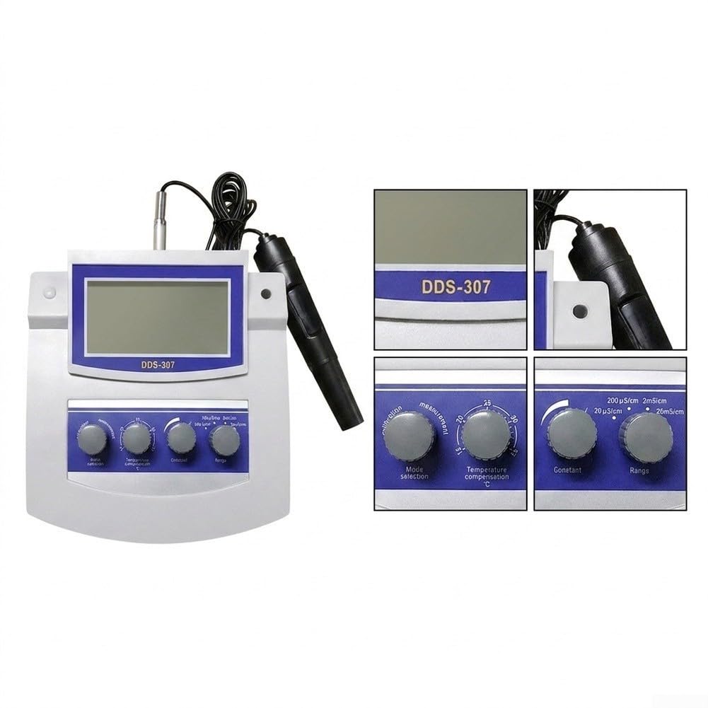 Leitwertmessgerät Portable ABS Gehäuse 25cm für weiß Leitwertmessgerät
