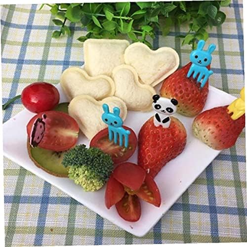 Ruluti Mini Sandwich Cutter and Sealer, Diy Pocket Sandwich Bread Crust Cutter for Lunch Bento Box Snacks Party Platters for Boys Girls, Pink