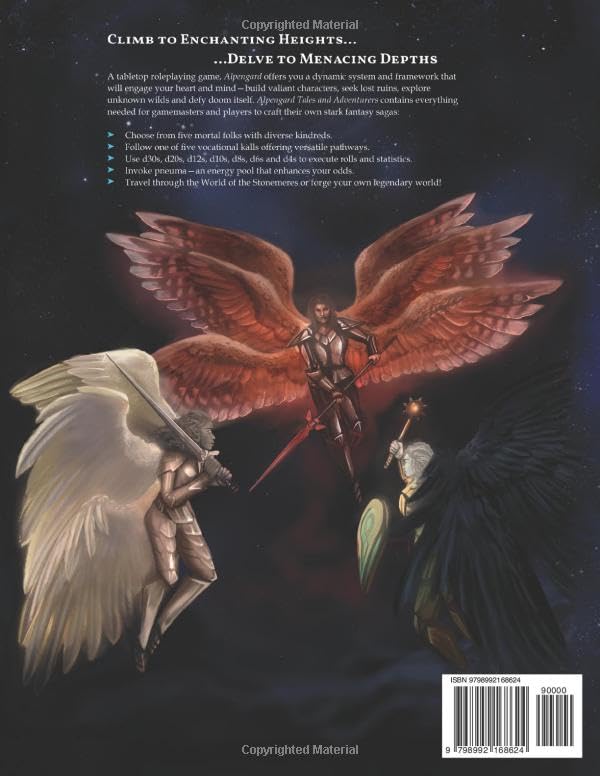 Alpengard: Tales and Adventurers: Tabletop Roleplaying Game (TTRPG) Core Rulebook for Gamemasters and Players—Forge Legendary Heroes and Embark on Stark Fantasy Quests! - Image 2
