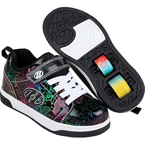 Heelys X2 Dual Up, Zapatillas Unisex niños, Black, 32 EU Cover