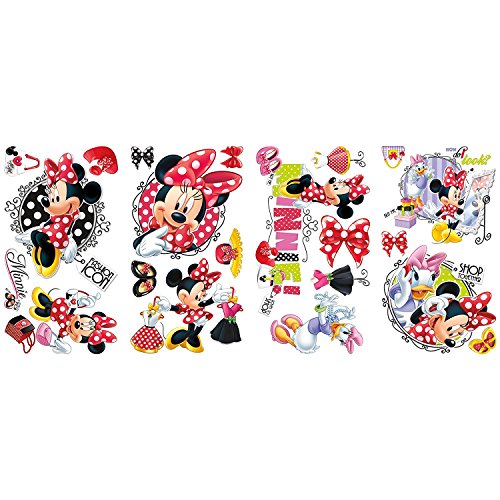 Stickers Repositionnables, Minnie Fait du Shopping, Disney