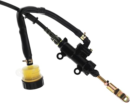 Miniatura 4 de PRO BAT Kit de cilindro maestro de pinza de freno hidráulico trasero Go Kart Carrito de golf ATV, negro