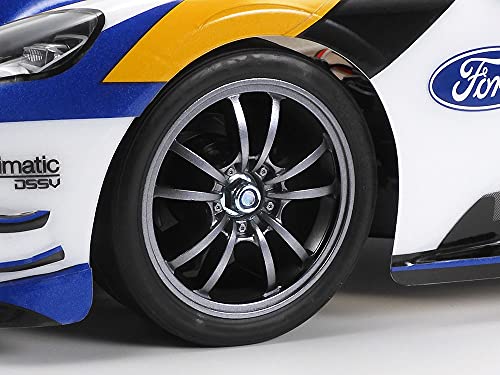 TAMIYA 1:10 RC Ford GT Mk.II 2020 (TT-02), Remote Controlled Car, RC Vehicle, Model Building, Assembly Kit, Model 58689 Multi-Coloured - Image 6