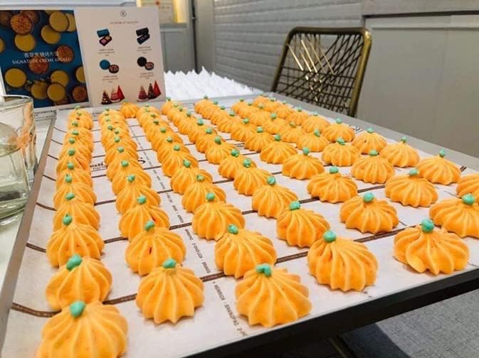 Miniatura 6 de 100 hojas de papel pergamino precortadas para hornear, papel antiadherente para hornear galletas, para horno, parrilla, freidora de aire, pan al