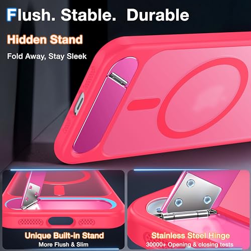 NJROW Magnetic Stand for iPhone 15 Pro Max Case Compatible with MagSafe by NJROW - Used condition - Image 3