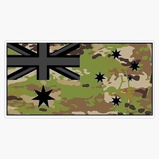 Australian Soldiering - AMCU Australian Flag Sticker Bumper Sticker Vinyl Decal 5"