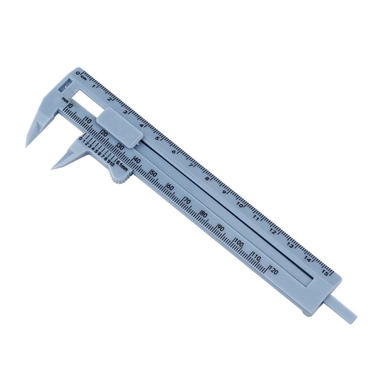 Vernier Caliper Double Scale Micrometer Woodworking Ruler Measuring Instrument Tool for Jewelry Diameter Thickness Double Scale Caliper