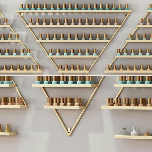 Support de rangement mural vernis pour optimiser l'espace des petits salons - 7