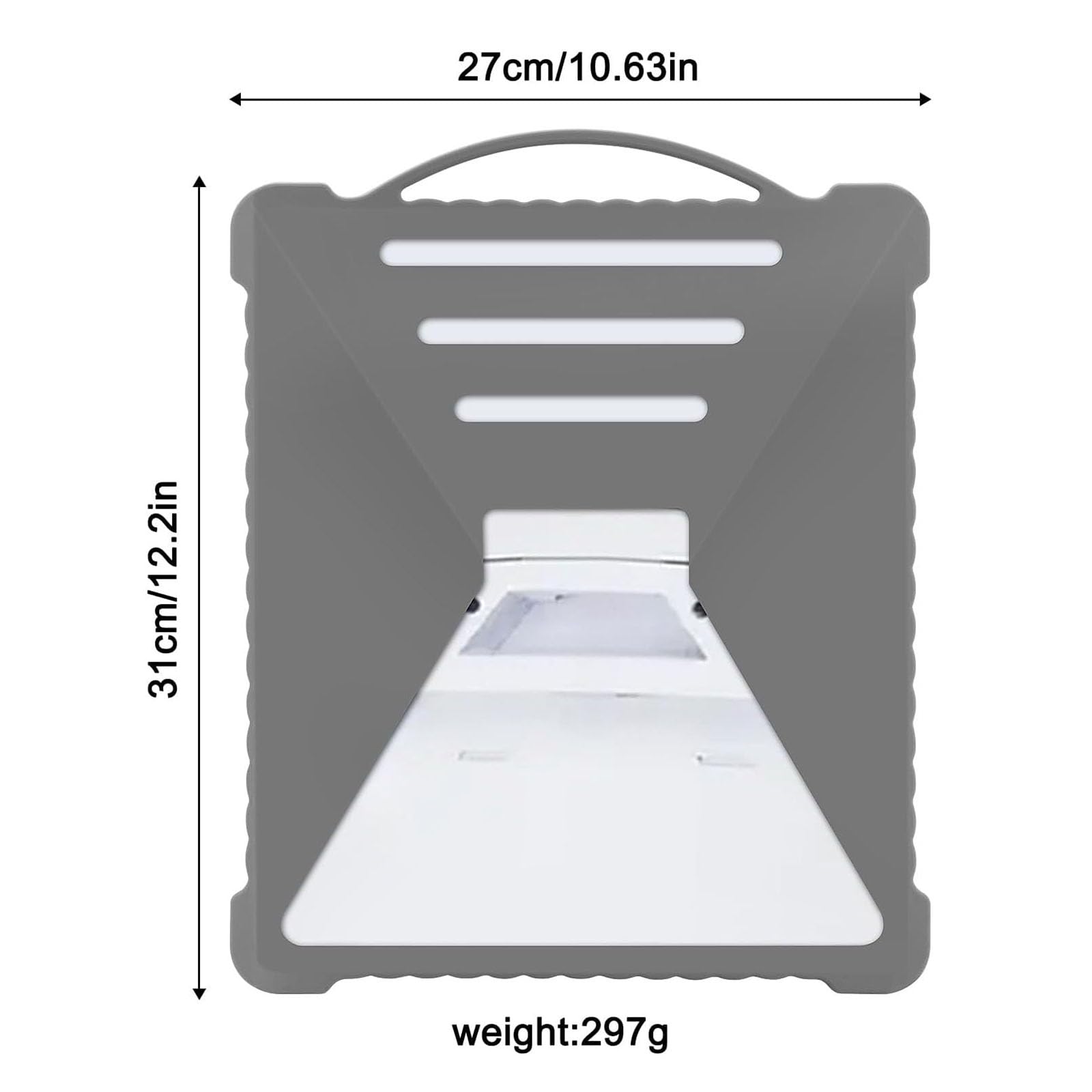 Funda de silicona para antenas de satélite pequeñas, funda protectora que ofrece un protector completo para uso en exteriores