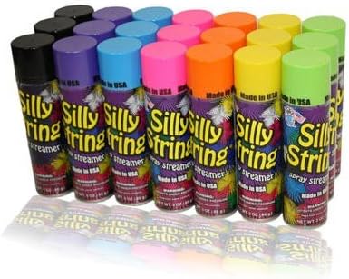 Silly String Brand - 3oz cans - Wholesale - Bulk - Case (24)