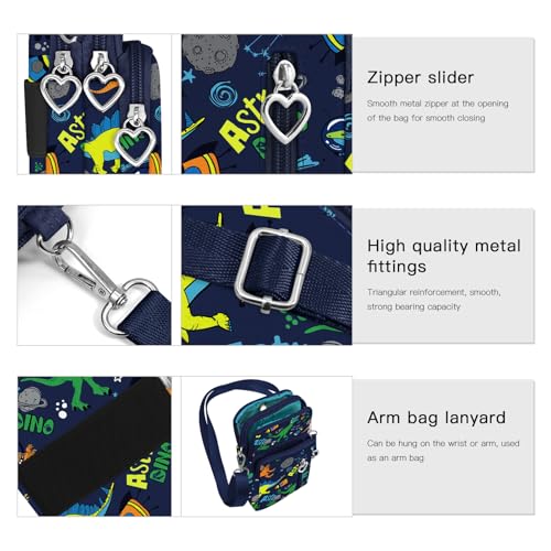 Image of BIAOTIE Lightweight Small Crossbody bags Cell Phone Purses Travel Pouch Shoulder Bag for Women | Lightweight