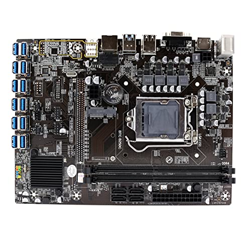 【大幅値引き】BTC B250C LGA 1151 マイニング マザーボード Amazon.com: B250C Mining Machine Motherboard, Mining Machine