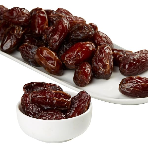 Organic Fancy Large Medjool Dates, Premium Jumbo Soft Fresh