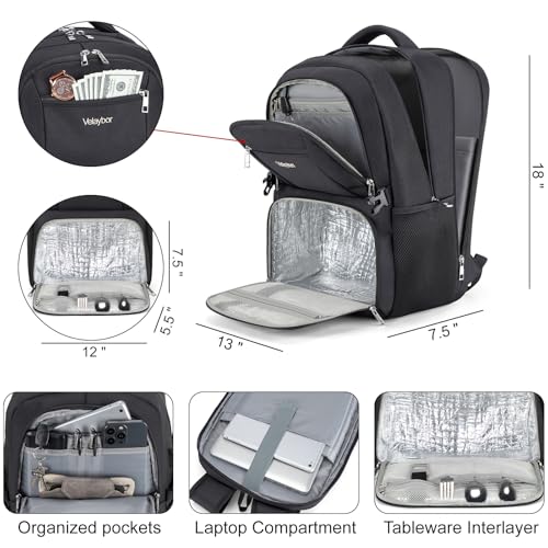 Velaybor Insulated Lunch Backpack