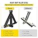 Mophorn 3 Point Trailer Hitch Heavy Duty 2In Receiver Hitch Category 1 33In Hitch Attachments Tow Hitch Drawbar Adapter Black (Heavy Duty Trailer Hitch)