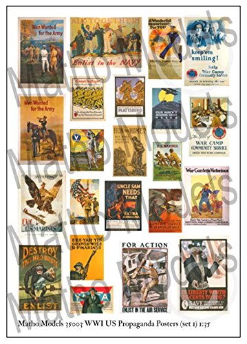 1/35 scale US Propaganda Posters (set 1)