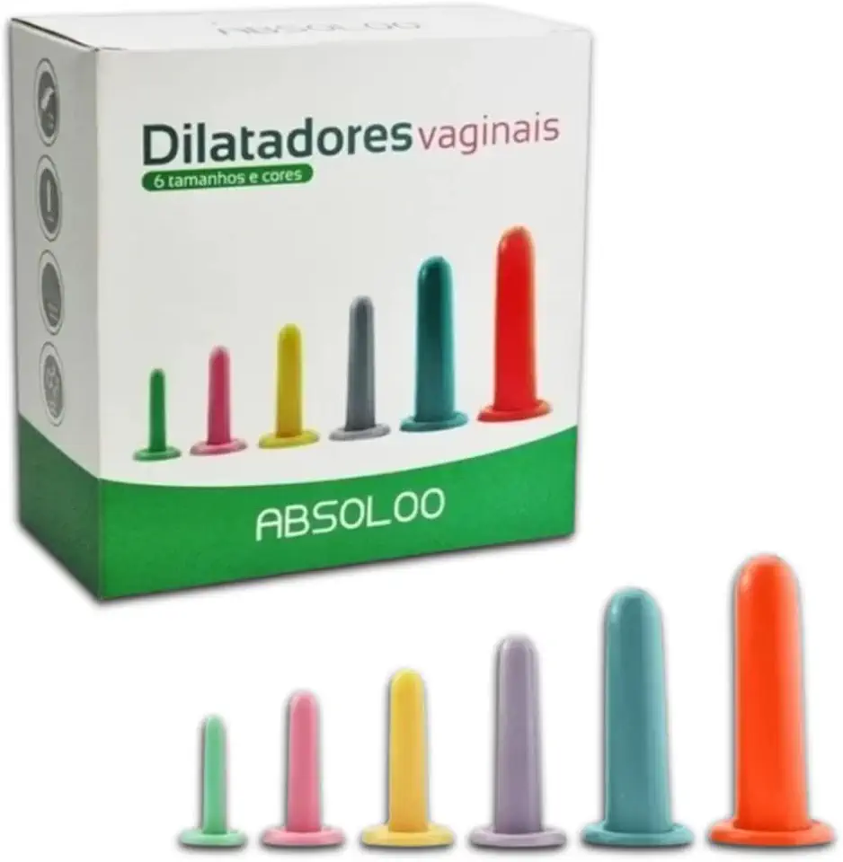 Kit Dilatadores Vaginais Ginecologia Obstetrícia