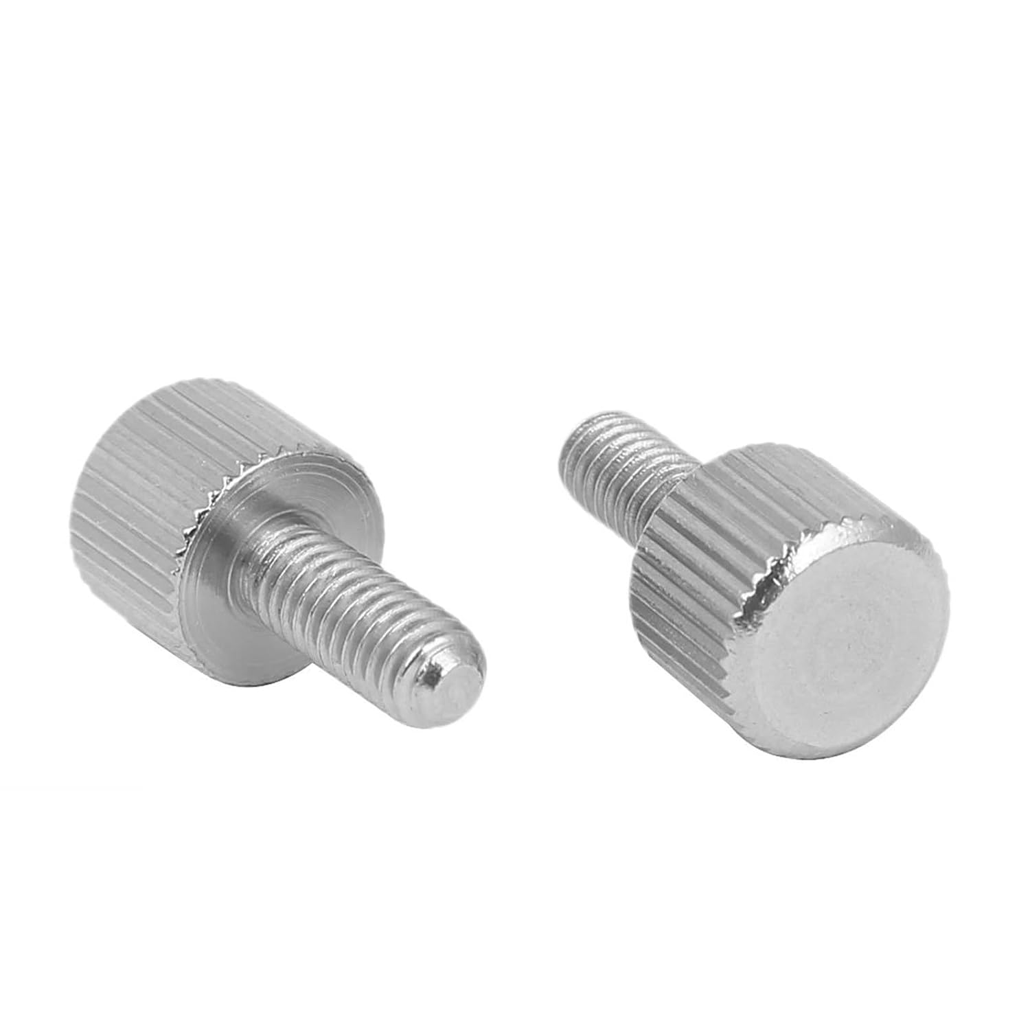 Knurled Thumb Screw, M4 x 10mm, Flat Head Knurled Thumb Screw for Computer PC Case, Flat 304 Stainless Steel Bolts Grip Knobs, Knurled Bolts Fastener Grip Thumb Screw, 10pcs