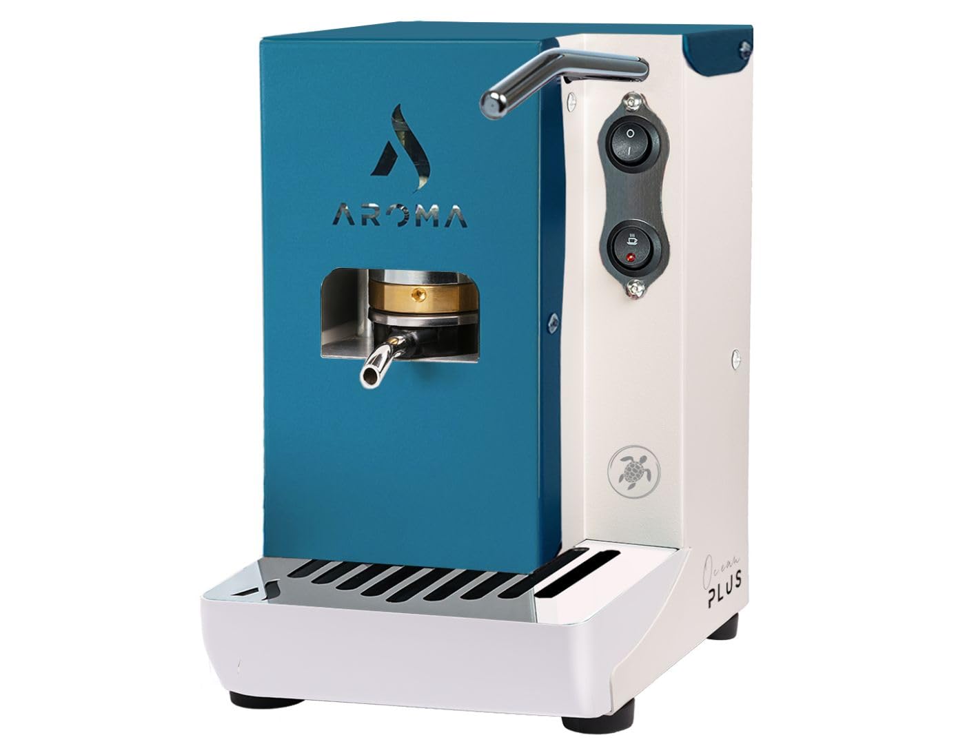 Aroma Plus+ Ocean Macchina caffè espresso cialde ESE 44 (Blu)
