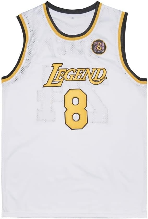 Men's Legend 8 24 Basketball Jersey,90S Hip Hop Sports Shirts for Men - Image 2