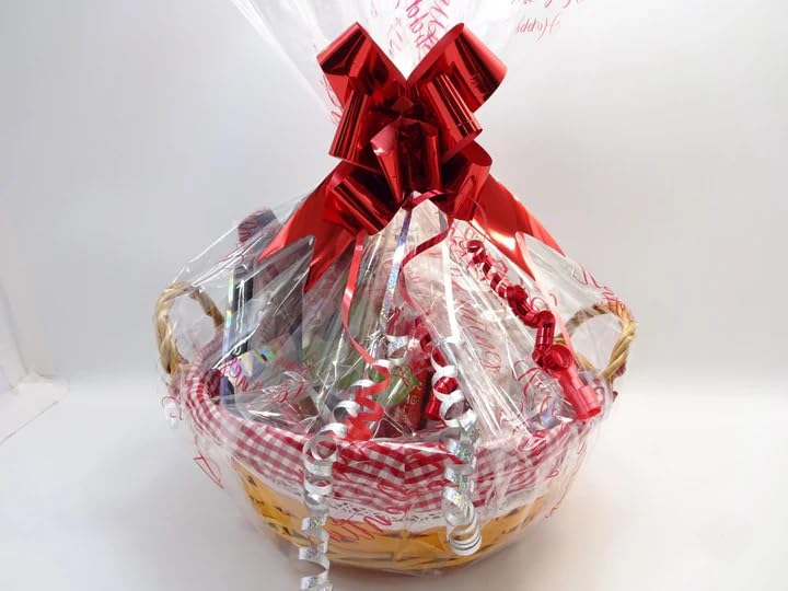 Cadeau de Saint-Valentin avec rose rouge, 25 pièces, parfum, bougie parfumée et maquillage, cadeau de beauté de luxe, panier de Saint-Valentin pour elle, cadeau prêt à l'emploi.