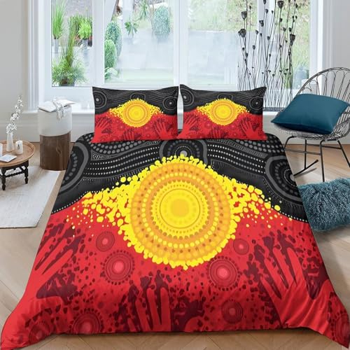 Housse de couette 3d parure de lit gothique microfibre hypoallergique double - 4