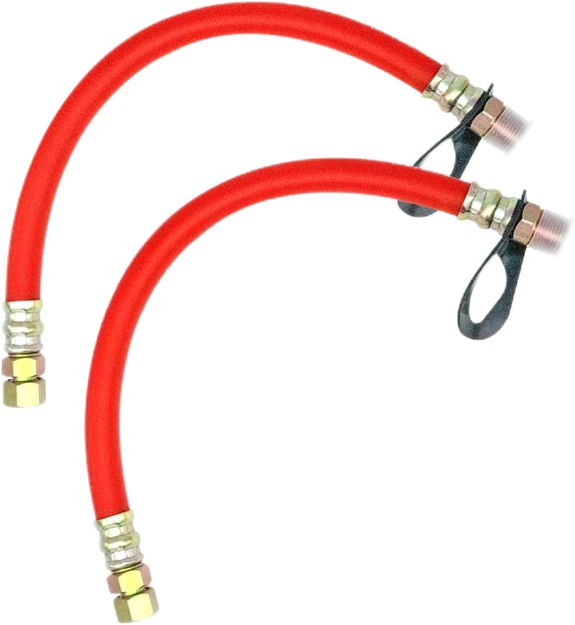3/8" NPT Oil Drain Extension Hose Replaces STAN1438 1723165SM 116-4924, Leak Free Oil Change Tube Compatible with Briggs & Stratton Kohler Tecumseh Riding Mower Small Engines (2 Pack)