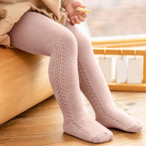 Girls Basic Solid Leggings Stocking Fall Hollowed out Mesh Socks Tights for Baby Girls Birthday Ballet Dance Trendy Clothes2