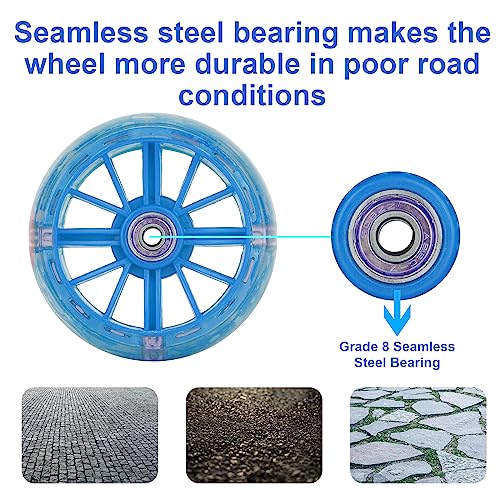 Image of Bike Training Wheels, Pair of Heavy Duty Rear with Stabilizers Mounted Kit for Kids Boy Girls Bikes of Single Speed Bicycle with 12 14 16 18 20 Inch