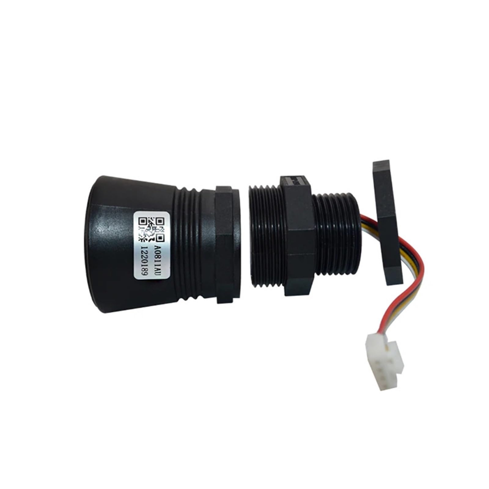 EDEDE Sensor de Nivel de líquido, Sensor ultrasónico de proximidad for Nivel de contenedor de residuos de Combustible y Agua de río A08, Resistente al Agua, 8 m, RS485(S UART Auto)