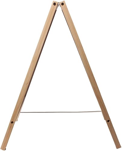 Miniatura 3 de BangQiao Pizarra echada a un lado doble del marco de madera independiente para el tablero del menú de la mesa, letrero del mensaje de la boda