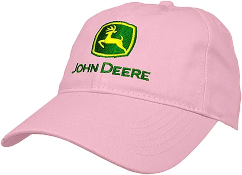 John Deere I Love JD Hat - Pink